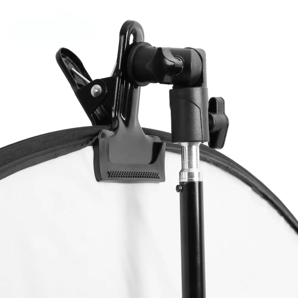 Reflector Clamp Clip Holder Light Stand Attachment